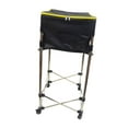 thumbnail image 1 of tamizeot Chariot pour Balles de Tennis Tient 150 Balles de Tennis Amovibles Balles Rouges de Tennis avec Roues Chariot Noir 76-96 cm, 1 of 3
