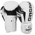 thumbnail image 1 of Guantes de boxeo para hombres y mujeres,Guantes de boxeo de cuero para saco de boxeo,Kickboxing,Guantes de lucha Muay Thai-10OZ, 1 of 5
