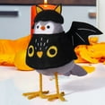 thumbnail image 2 of Halloween Standing Bird Figurine Halloween Decorations Indoor Ghost Bird Figurine Handmade Cute Fabric Standing Birds Halloween Ornaments Tabletop Decor for Home Indoor - B, 2 of 8