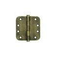 thumbnail image 2 of Deltana Dsb4r5 4" X 4" Solid Brass 5/8" Radius Corner Plain Bearing Full Mortise Hinge -, 2 of 2