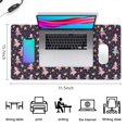 thumbnail image 5 of Long Mouse Pads for Desk,Cartoon Unicorn Star Heart Pattern Desk Mats on Top Of Desks, Desk Mouse Pad Extra Large with 3mm Non-Slip Base and Stitched Edge for Gaming,Office,Work,Home 31.5"x15.7", 5 of 6
