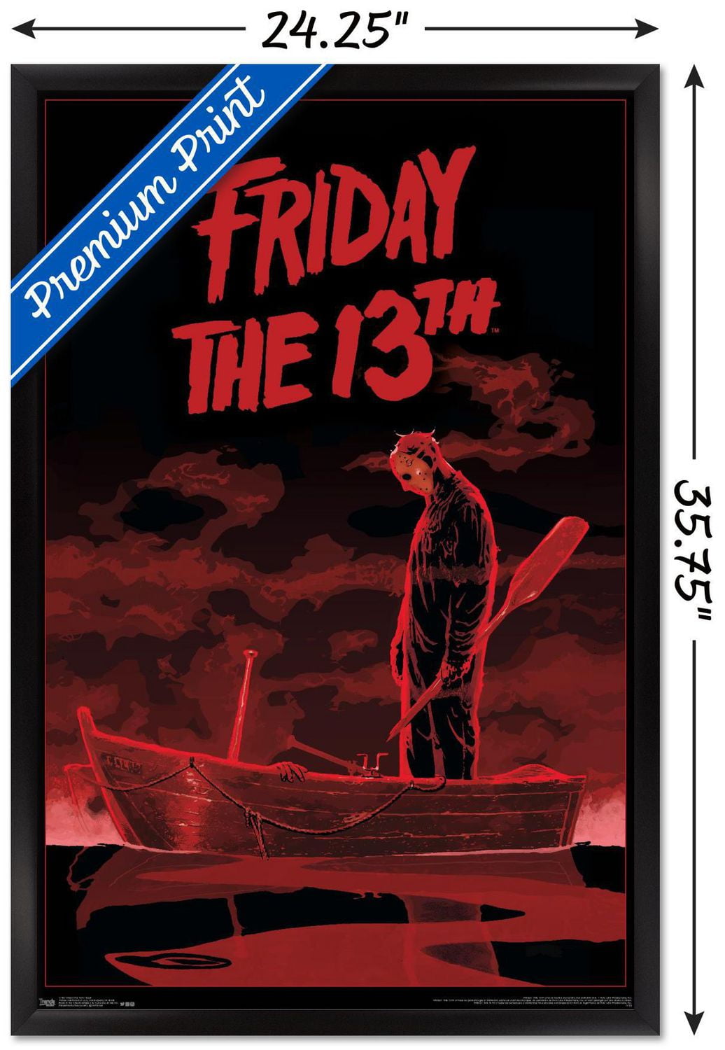 Friday The 13th - Boat Wall Poster