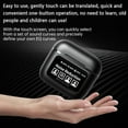 thumbnail image 5 of Language Translator Earbuds 3-in-1 Translation Earbuds Real Supports 144 Languages Two Way Online Bluetooth Instant Voice Translation Device With APP, 5 of 6