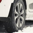 thumbnail image 4 of SEWACC Mud Flap 1 Set Black Plastic Compatible With Camry 2018-2023, 4 of 8