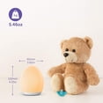 thumbnail image 2 of VAVA LED Nachtlicht für Kinder, Nachtlicht Kind USB Wiederaufladbare Silikon Baby Einschlafhilfe, Touch Control, Dimmbar, Farbwechsel Nachtlampe für Kinderzimmer, 1H Timer, Speicherfunktion Warm-Licht Adepaton LKX-0004, 2 of 5