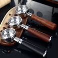 thumbnail image 3 of 58mm Coffee Bottomless Portafilter Handle 2 Eared Coffee Espresso Machine Handle Coffeeware, 3 of 10