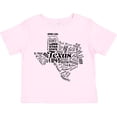 thumbnail image 3 of Inktastic Texas Word Salad State Outline Boys or Girls Toddler T-Shirt, 3 of 5