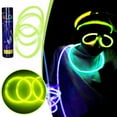 thumbnail image 1 of Bâtons Lumineux Haut de Gamme 100 Pcs avec Connecteurs Uniques, Articles de Fête Lueur 12 Heures 1 ml, 1 of 5