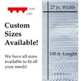 thumbnail image 4 of Clear Vinyl Plastic Premium PVC Floor Runner Protector For Carpet (27" Wide), 4 of 6