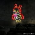 thumbnail image 4 of Glowneon Cartoon Ladybug Neon Sign, Cute Ladybug Led Sign, Animal Led Light, Nursery Decor, 4 of 5