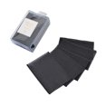 thumbnail image 1 of 10 Uds Black Magic Bang Herramienta de Peinado para el cabello-postes de pasta de plástico soportes cuadrados para el cabello accesorios de pinzas de peluquero, 1 of 1