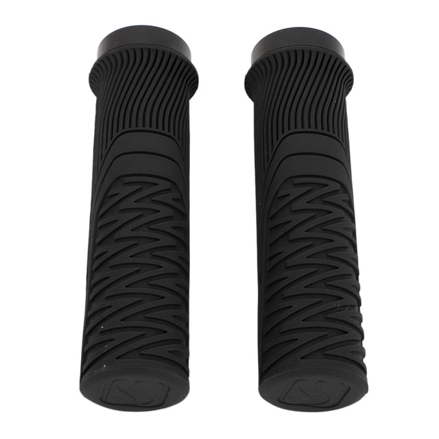 Bike Handlebar Grips Hard Wearing Single Lock On Antislip Increase Riding Safety Soft Resin for Various Bikes