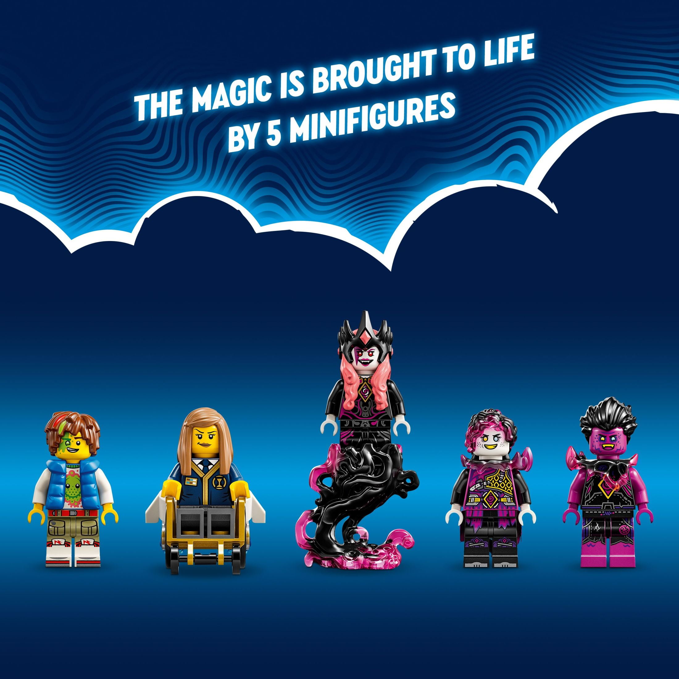 LEGO DREAMZzz The Never Witch’s Midnight Raven Building Toy - Christmas Toys for Boys & Girls, Age 9+ - Kids Toys W/ 3 Building Options & 5 Minifigures - 71478