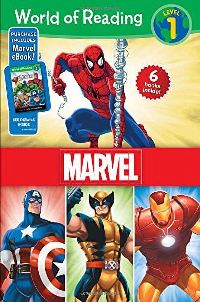 World of Reading Marvel Meet the Super Heroes! (Pre-Level 1 Boxed 