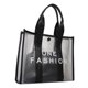 thumbnail image 1 of Bolso de hombro para mujer Bolsos de viaje transparentes de PVC de moda con billetera (negro) Tmvgtek Para Estrenar, 1 of 9