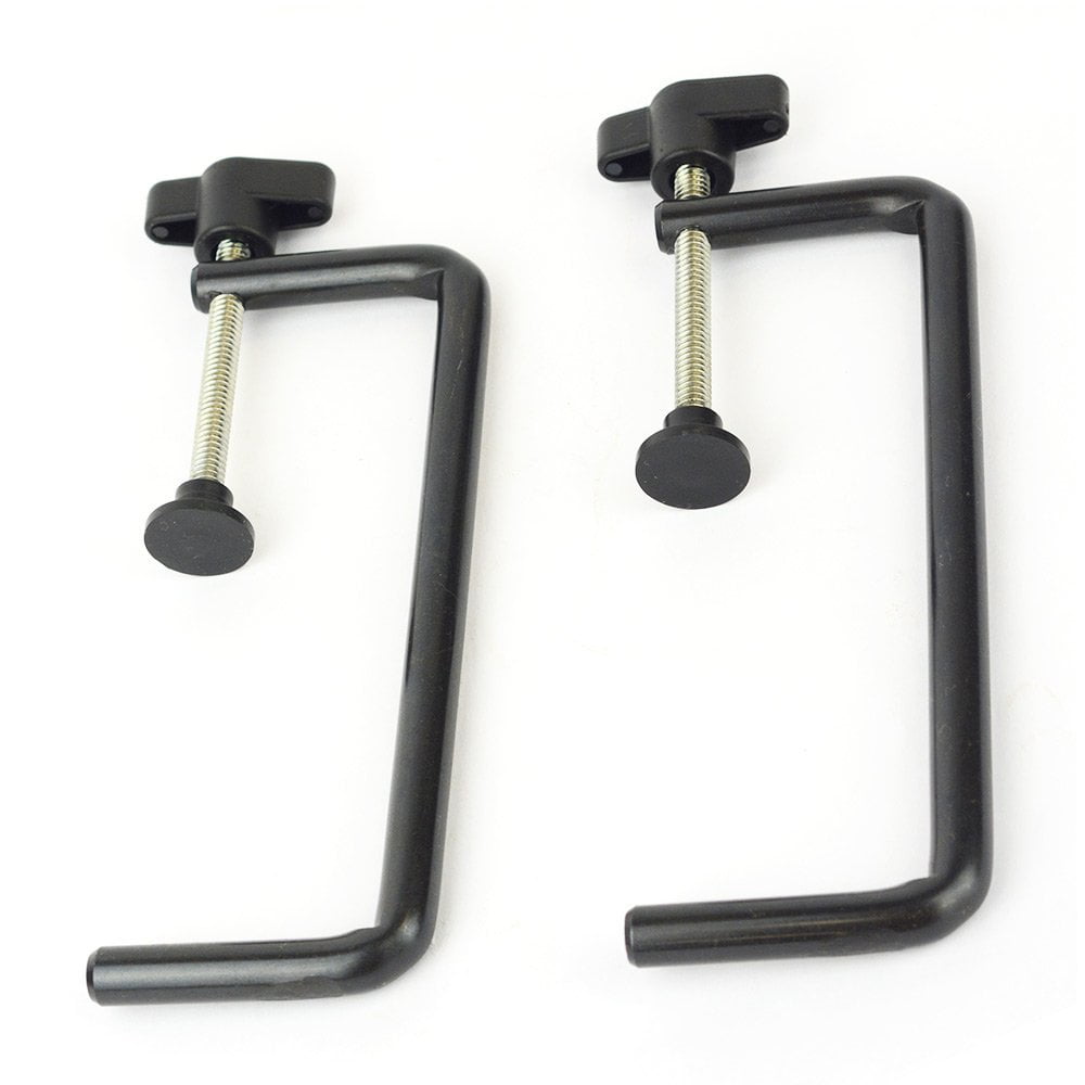 19852 Fence Clamp, 3Inch to 41/2Inch, 2Pack, Makes using a