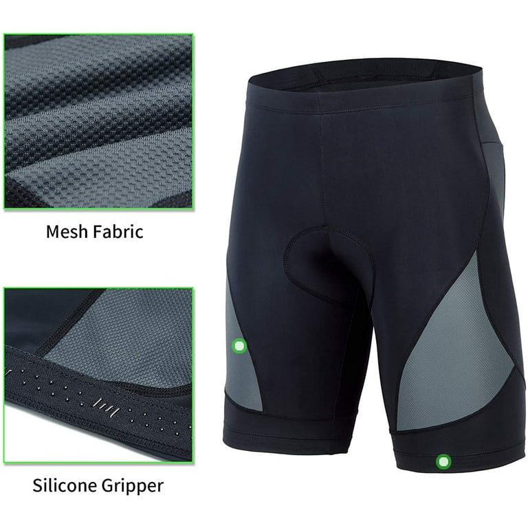 Men s Comfortable Bicycle Cycling Pants 3D Padded Bike Shorts