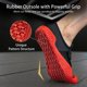 thumbnail image 4 of Zapatos de halterofilia MANUEKLEAR Deadlift Rojo Negro, 4 of 6