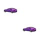 thumbnail image 1 of Vogacara Pull Back Tesla Modelo Tamaño Coche Colección de Juguetes Juguetes Vehículos Juguetes Modelo de Coche Regalo Tesla Modelo Coche púrpura 2Conjunto, 1 of 6