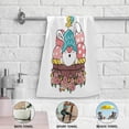 thumbnail image 5 of Cute Gnome Eggs Basket Hand Towels, Happy Easter Kitchen Towel Ultra Soft and Absorbent,Decorative Fingertip Face Towel for Bathroom Hotel, 2 PCS, 28.3"x 14.4", 5 of 5