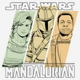 thumbnail image 2 of Women's Star Wars: The Mandalorian The Partnership Graphic Tee White X Large, 2 of 5