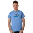 thumbnail image 3 of Bait Fishing Small Fish Fisherman Men's Big & Tall Crewneck Graphic Tee Brisco Brands 2X, 3 of 5