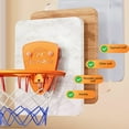 thumbnail image 5 of VBXOAE Indoor Basketball Hoop with Strong Suction Cups for Glass and Tile,Sturdy Plastic Design,Suit Size 5 Basketballs,Compact and Portable for Home Play, 5 of 6