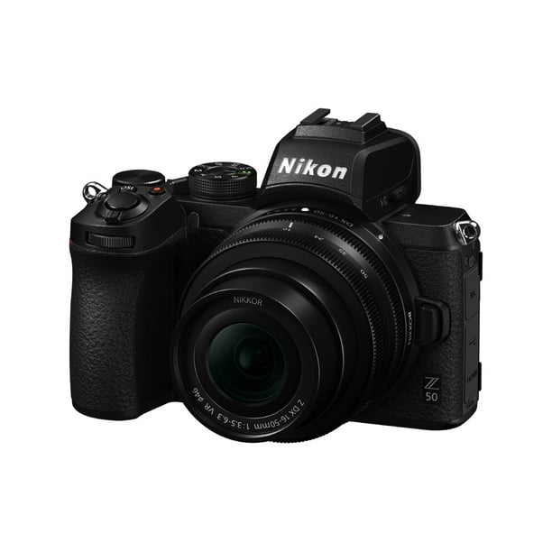 Touhou barbecue snap Nikon Z 50 20.9MP with 16-50mm VR Lens Kit Mirrorless Camera (International  Version) Black - Walmart.com