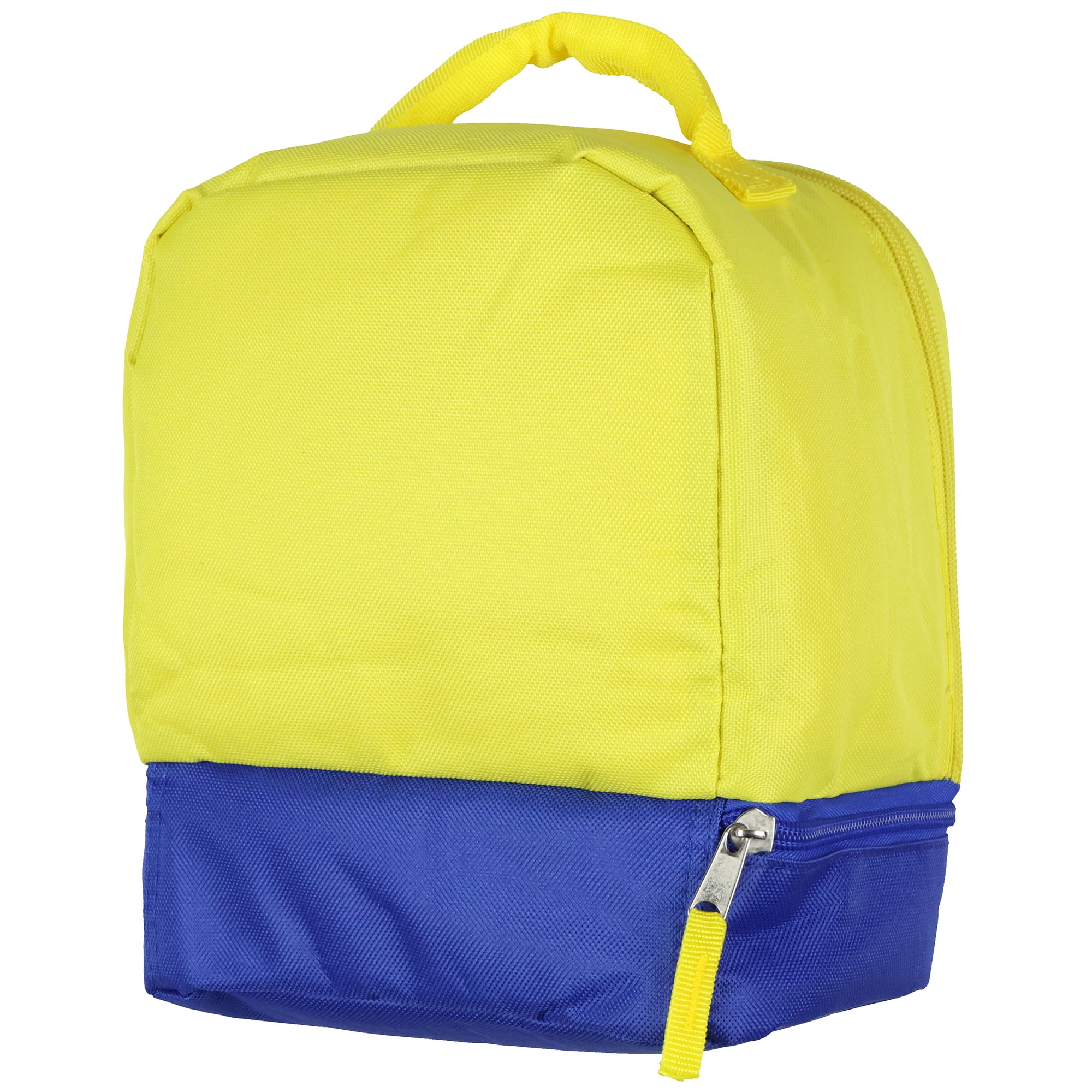 Minions Lunch Box Stuart Minion Character Insulated Dual Compartment Lunch Tote Bag 10"
