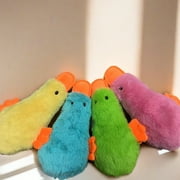 Jacenvly New Pet Essentials Pet Supplies Teething Toys for Dogs and Cats Cute Stuffing with Soft Quackingindoor and Puppy Chewing Teeth Cleaning and Playing