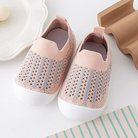 

Hunpta Toddler Shoes Infant Toddler Shoes Mesh Slip On Socks Shoes Soft Sole Non Slip Wear Out Toddler Floor Shoes