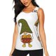 thumbnail image 1 of Balery Hello Autumn Camiseta sin mangas estampada ligera para mujer, tops de entrenamiento sin mangas, camisetas de yoga transpirables de secado rápido.-X-Large, 1 of 6
