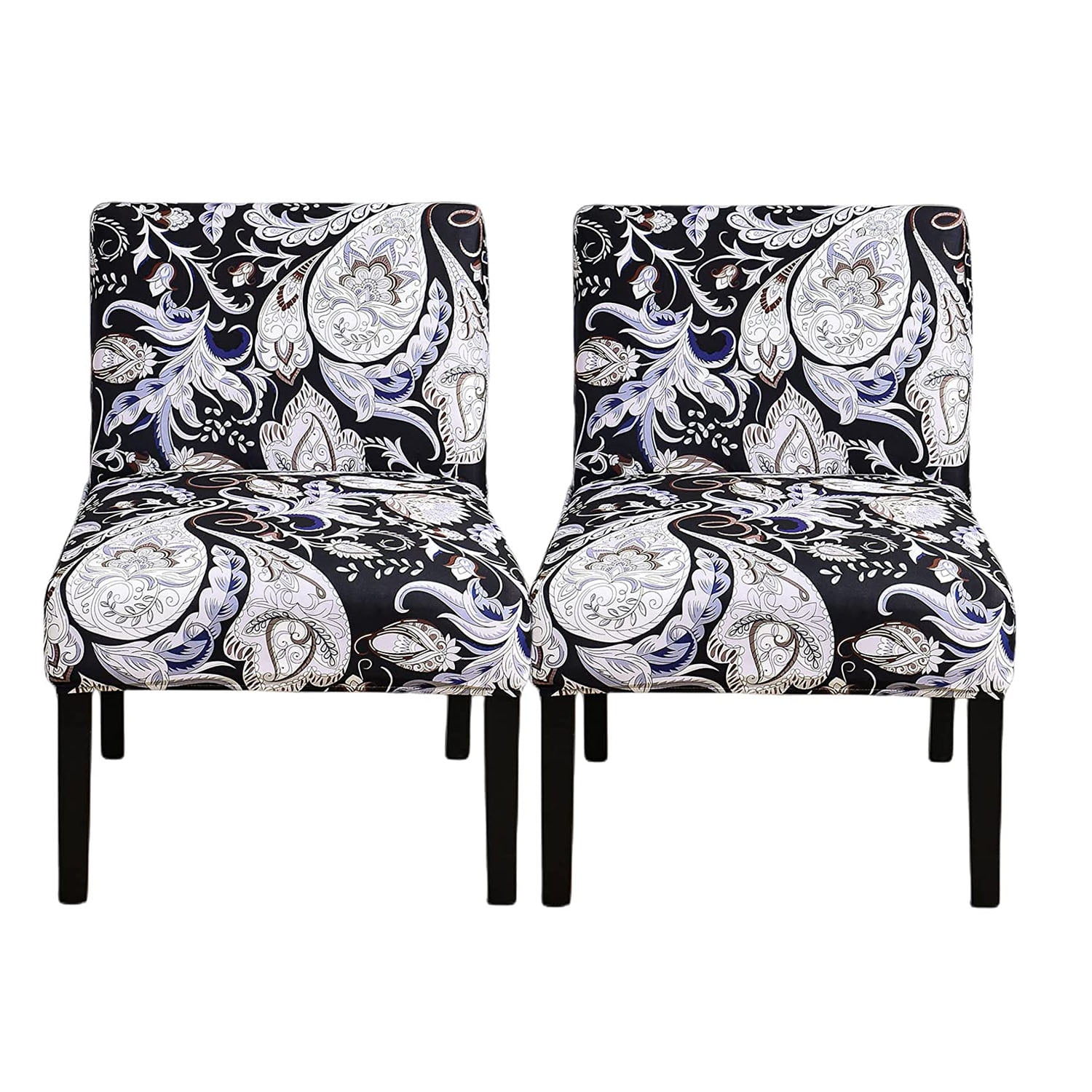 Armless Chair Slipcover Stretch Armless Accent Chair Covers Removable