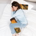 thumbnail image 6 of Cylindrical Pillow Decorative Neck Roll Pillow with Removable Washable Cover Roll Pillow for Knee Leg Neck Black Bat Cat, 6 of 7