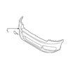 Genuine OE Mini Bumper Cover - 51-11-7-478-624