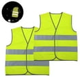 thumbnail image 2 of 2 Pcs Gilets de Sécurité en Vrac - Réfléchissants Haute Visibilité, Enfants, Maille, 2 of 8