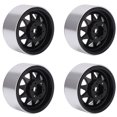 thumbnail image 4 of RC Metal Rim Hub, 4PCS High Strength 1.9 Inch 10 Hole Hub Durable Simulation Reasonable With Screw For AXIAL SCX10 For TRX4 D90 For 1/10 RC Climbing Car ANGGREK HA2720, 4 of 8