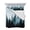 Turquoise, variant on Forest Turquoise King Size Down Alternative Comforter, Lightweight Comforter Quilt Bedding Set with Pillow Shams Retro Trees Silhouette Landscape All Seasons Bed Comforter Duvet Insert 96"x106"