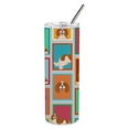 thumbnail image 2 of Carolines Treasures MLM1150TBL20 20 oz  Lots of Blenheim Cavalier Spaniel Stainless Steel Skinny Tumbler, 2 of 5