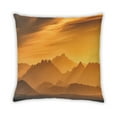 thumbnail image 2 of Ahgly Company Color Focus Orange Indoor Throw Pillow, 18 inch by 18 inch, 2 of 6