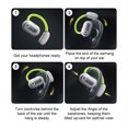 thumbnail image 2 of Injueey Auriculares de traducción multilingüe que ofrecen audio de alta en 144 idiomas Auriculares de traducción de idiomas Relojes inteligentes negro, 2 of 6
