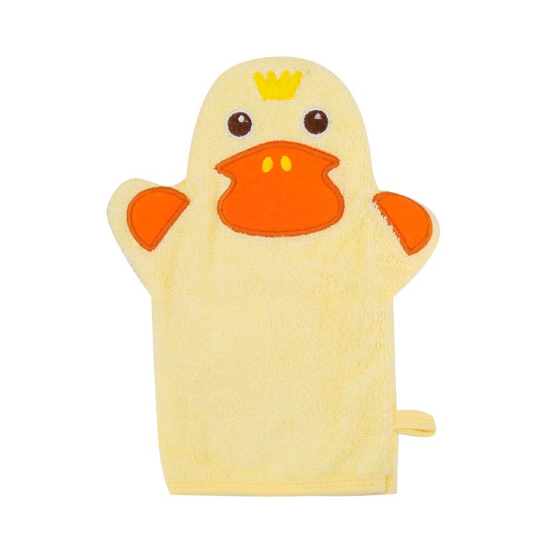 YELLOW DUCK Bath Towel Bath Time Fun Duck Towels Squeaky 