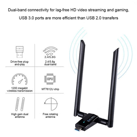 Wi Fi Router Transmitter Universal USB 3.0 WiFi Receiver Band Fast Transmitter Home Hotel 2.4G ...