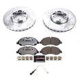 thumbnail image 3 of PowerStop Front Z36 Truck & Tow Carbon-Fiber Ceramic Brake Pad and Drilled and Slotted Rotor Kit Fits: FORD Select Models K8979-36, 3 of 9