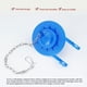 thumbnail image 5 of Aleta De Inodoro De Pvc Universal De 2 Pulgadas Con Aleta De Tanque De Inodoro De Cadena De Acero Inoxidable Minnieouse HA016062-00, 5 of 7
