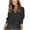 Black, variant on SEAOPEN Womens Long Sleeve V Neck Lace Panel Pointelle Knit Sweater Pullovers Outerwear Today Sales Brown,XXXXL