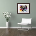thumbnail image 4 of Trademark Fine Art "Choose Adoption Boxer" Canvas Art by Dean Russo, White Matte, Wood Frame, 4 of 4