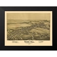 thumbnail image 2 of Fowler 24x19 Black Modern Framed Museum Art Print Titled - Terre Hill Pennsylvania - Fowler 1894, 2 of 5