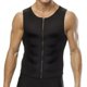 thumbnail image 1 of Camisa de compresión para hombre, chaleco moldeador adelgazante, entrenador de cintura, camisetas sin mangas para entrenamiento, camisetas interiores con soporte para la espalda, 1 of 5