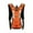 Orange, variant on Mauxuk Hydration Backpack for Hiking Running Cycling - Durable Lightweight Hydropack with Adjustable Straps and Reflective Safety Trim - Ideal for Outdoor Sports and Adventures
